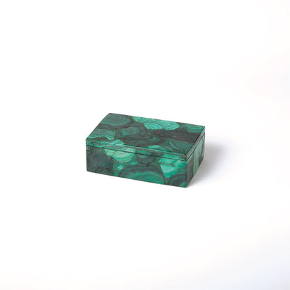 Malachite Stone Box