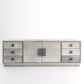 Metro Long Cabinet - Hair on Hide - Grey