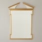 Broken Pediment Mirror - Gold Leaf