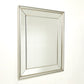 Bevel on Bevel Mirror - Silver Leaf