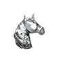 Thoroughbred Horse Head Sculpture