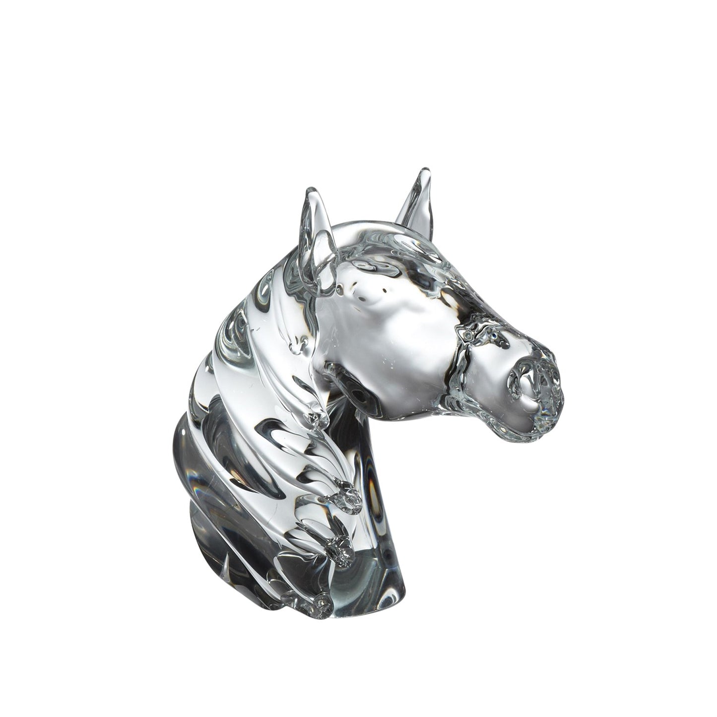 Thoroughbred Horse Head Sculpture