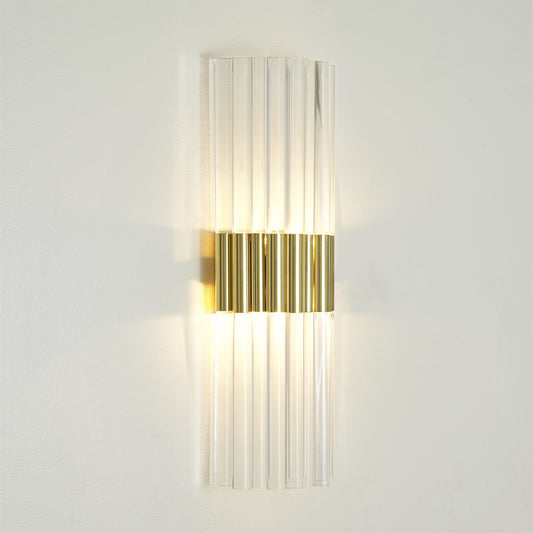 Acrylic Sconce - Brass