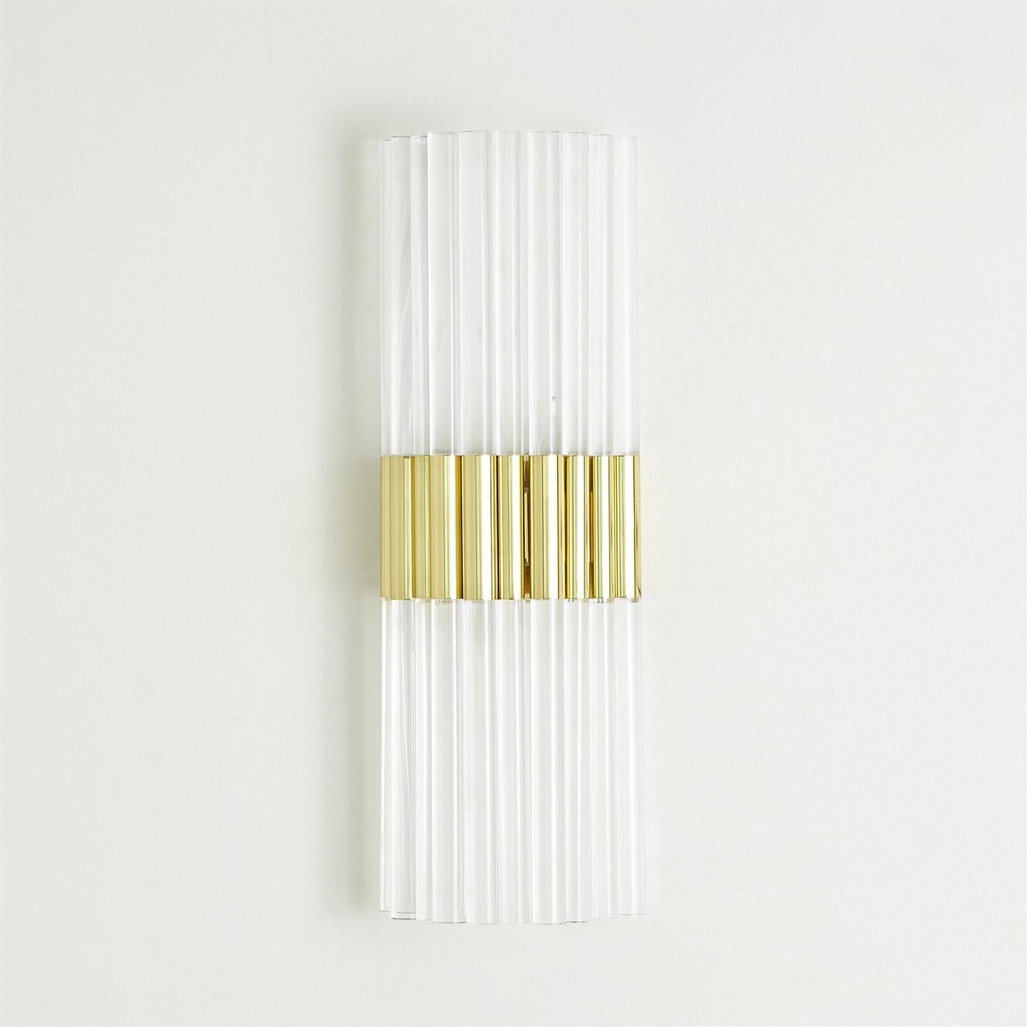 Acrylic Sconce - Brass