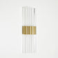 Acrylic Sconce - Brass