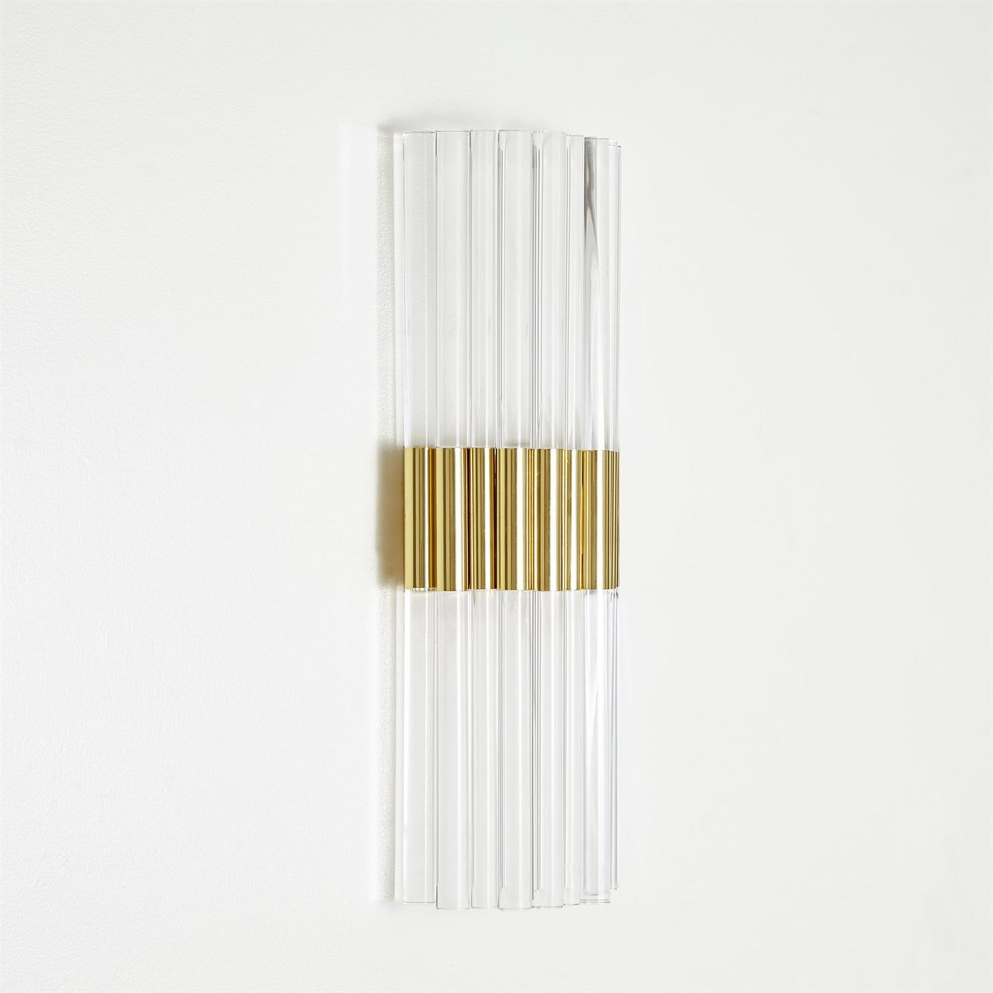 Acrylic Sconce - Brass