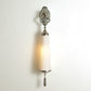 Quatrefoil Sconce - Nickel - HW - Grats Decor Interior Design & Build Inc.