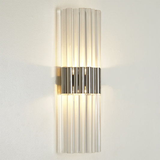 Acrylic Sconce - Nickel