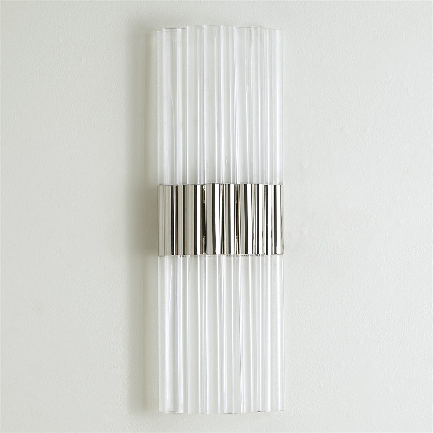 Acrylic Sconce - Nickel