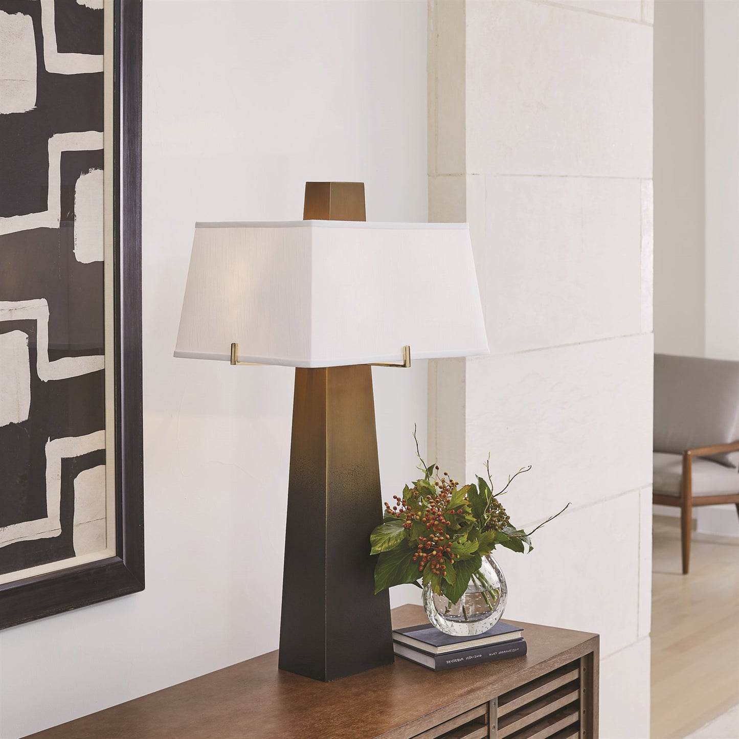 Stoic Lamp - Ombre Brass