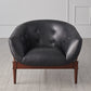 Mimi Leather Chair - Black