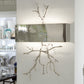Twig Electrified Wall Sconce - Nickel - Grats Decor Interior Design & Build Inc.