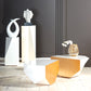 S/2 Gema Coffee Table - Ivory/Gold