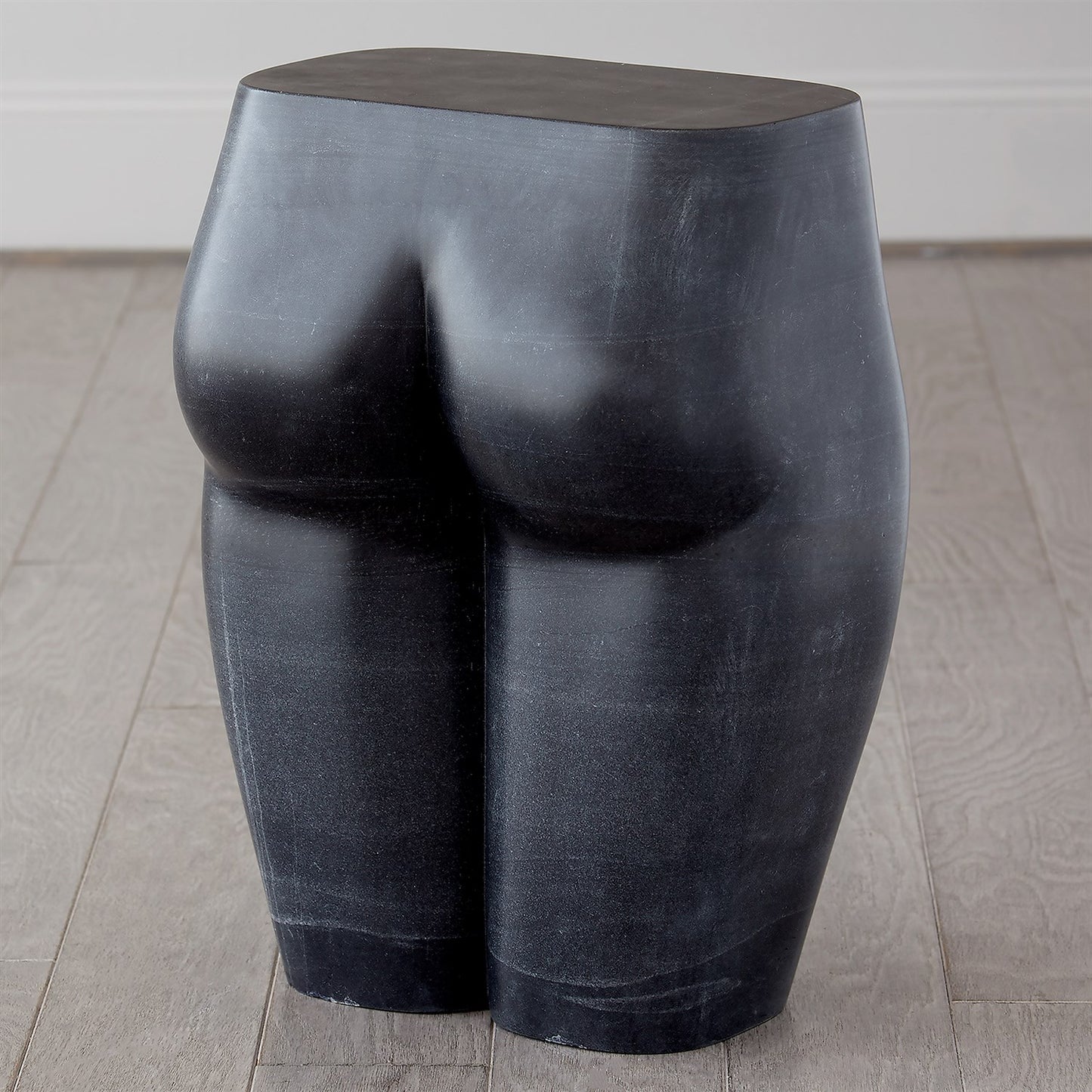 L'Homme Stool - Black Marble