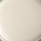 Fringe Ottoman-Ivory Marble Leather
