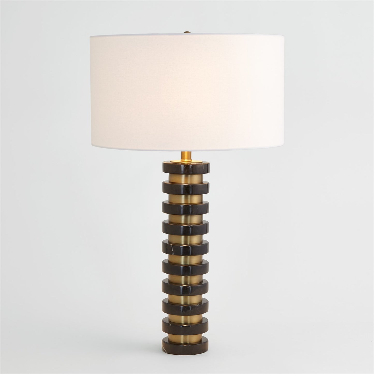 Marble Stack Lamp - Black - Grats Decor Interior Design & Build Inc.