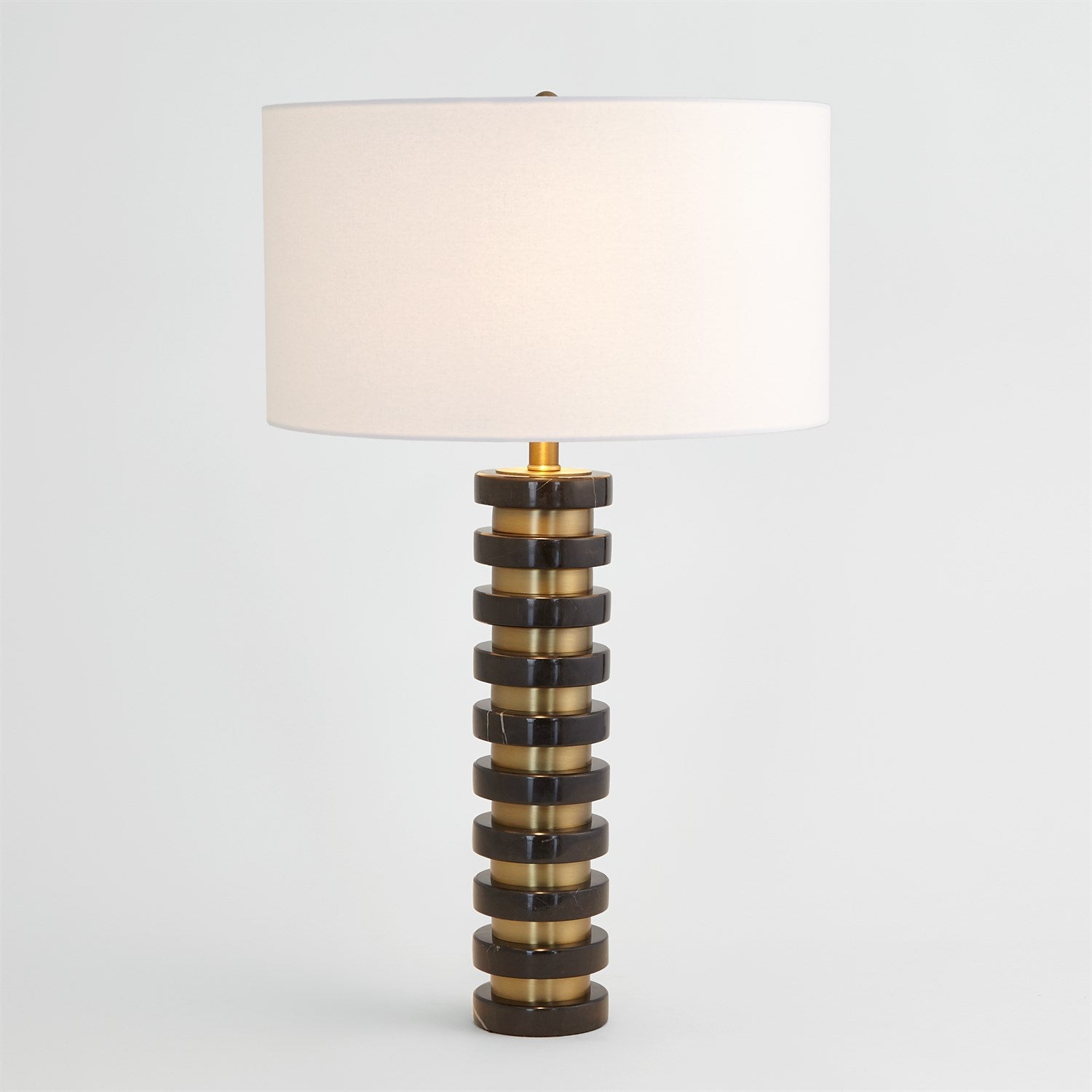 Marble Stack Lamp - Black - Grats Decor Interior Design & Build Inc.
