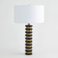 Marble Stack Lamp - Black - Grats Decor Interior Design & Build Inc.