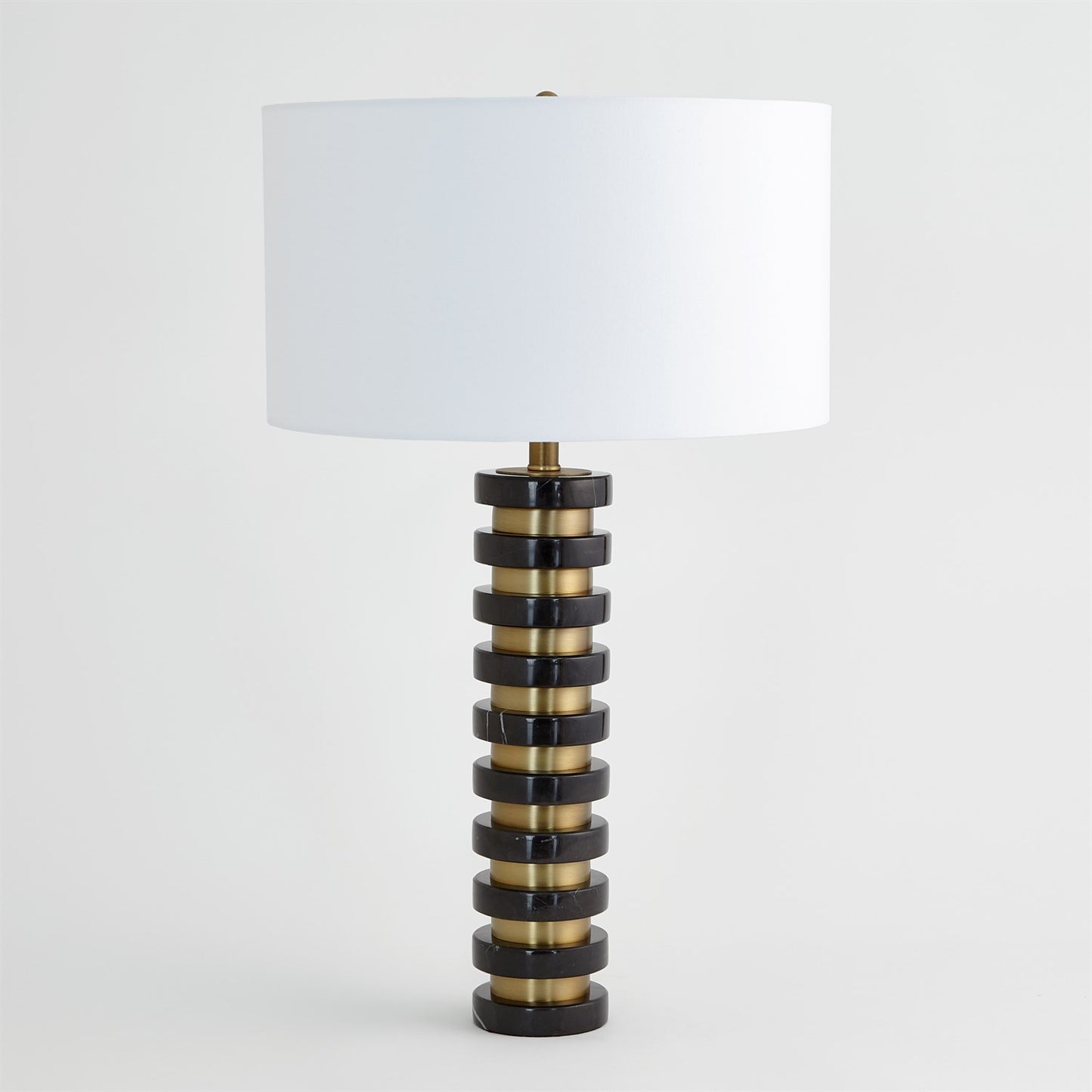 Marble Stack Lamp - Black - Grats Decor Interior Design & Build Inc.