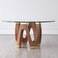 Wave 60"Dia Dining Table