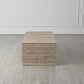 Sienna Coffee Table - Walnut/Bone