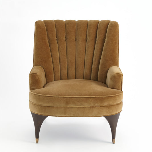 Duncan Chair - Toast Velvet