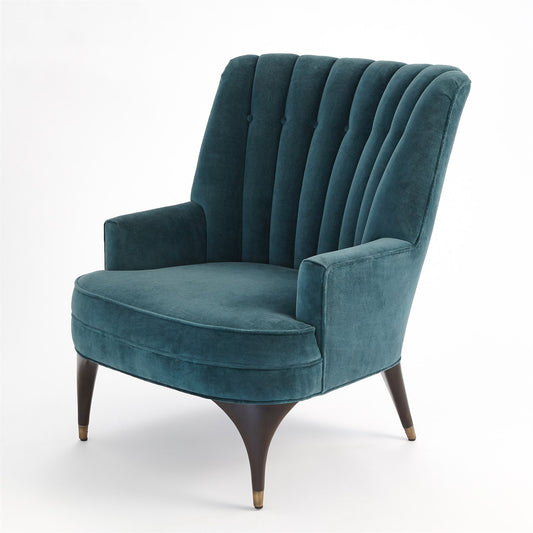 Duncan Chair - Dragonfly Velvet
