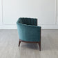 Channel Back Sofa - Dragonfly Velvet