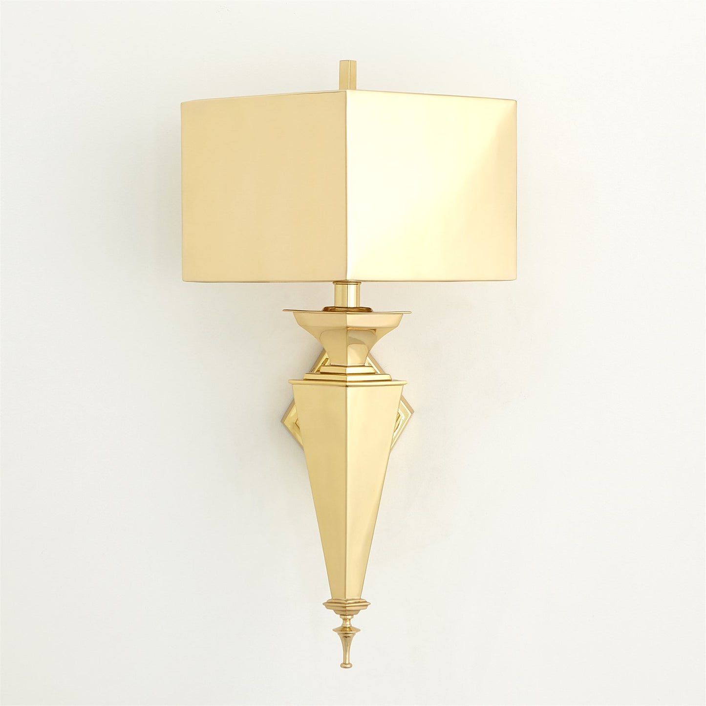 Diamond Sconce - Brass