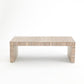 Sienna Coffee Table - Walnut/Bone
