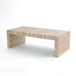 Sienna Coffee Table - Walnut/Bone