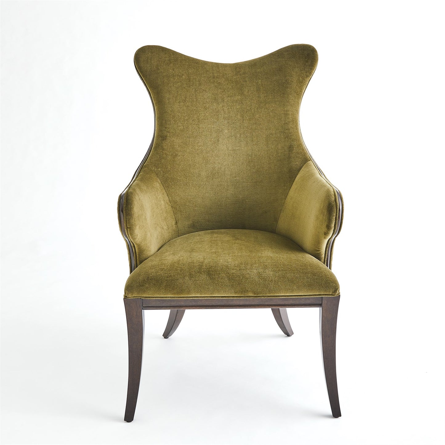 Evelyn Chair - Moss Velvet