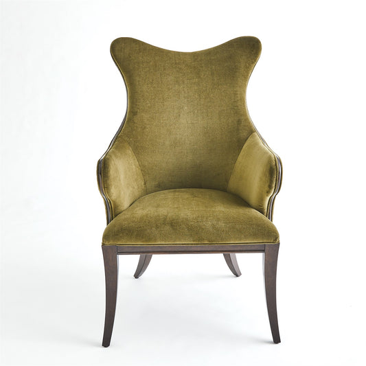 Evelyn Chair - Moss Velvet