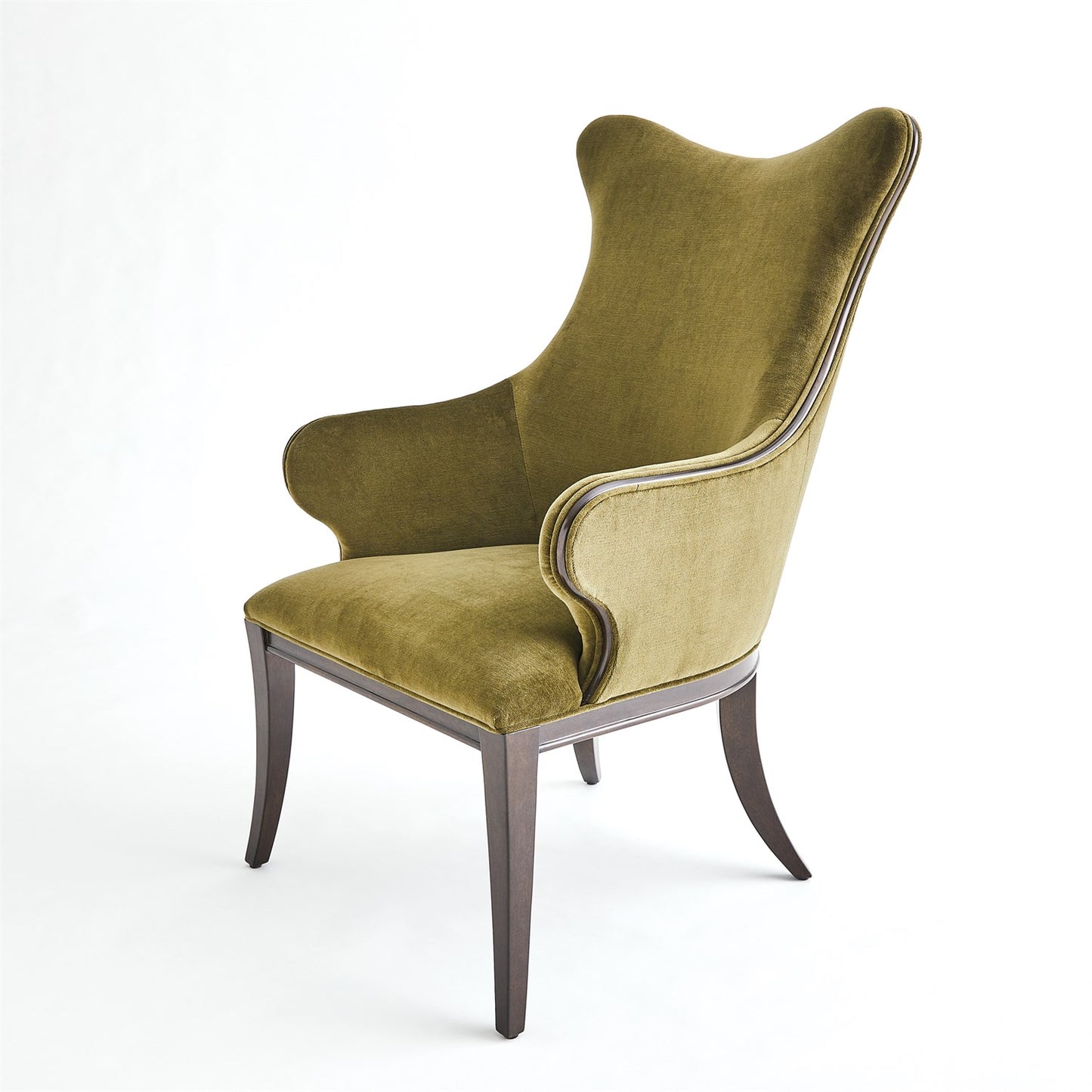 Evelyn Chair - Moss Velvet