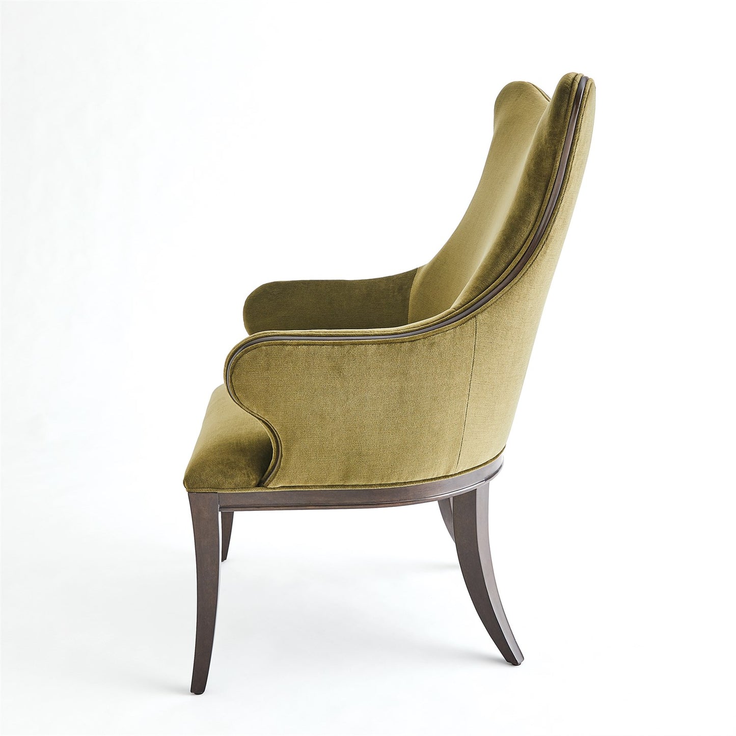 Evelyn Chair - Moss Velvet