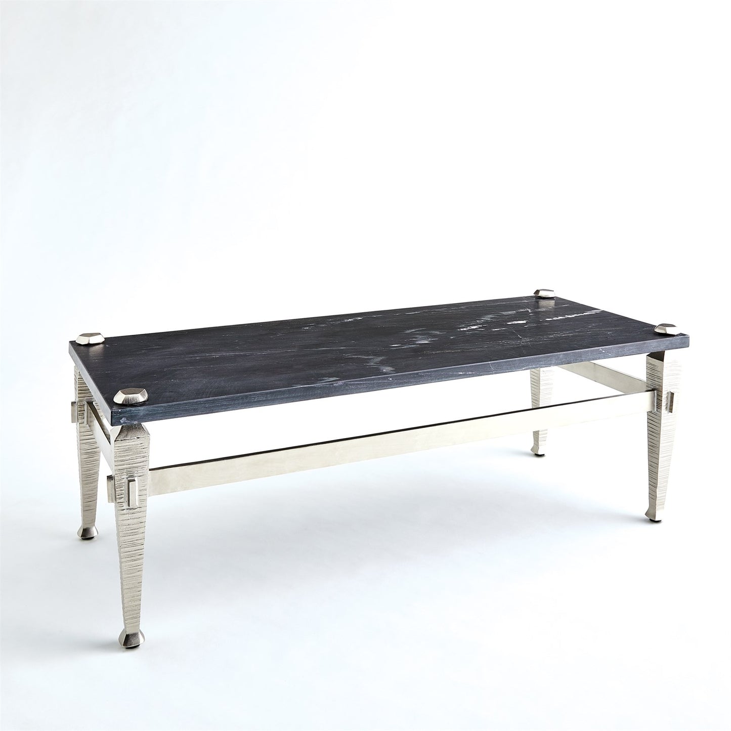 Roman Coffee Table - Nickel