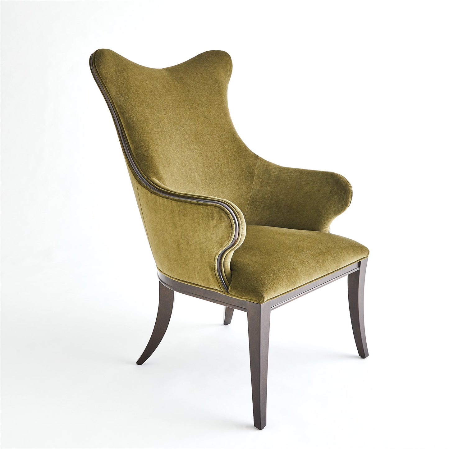Evelyn Chair - Moss Velvet