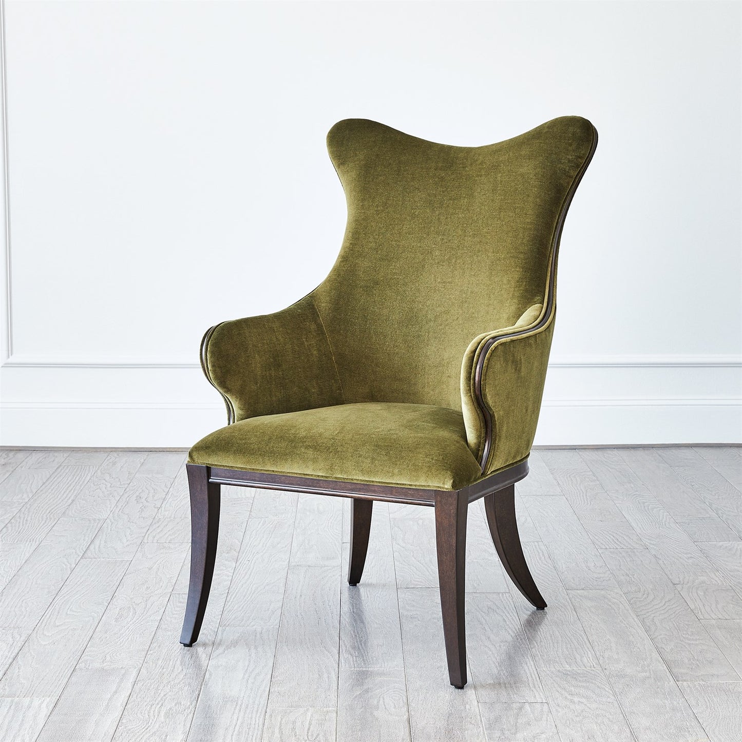 Evelyn Chair - Moss Velvet