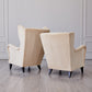Wing Chair - Wide Wale Corduroy - Vanilla