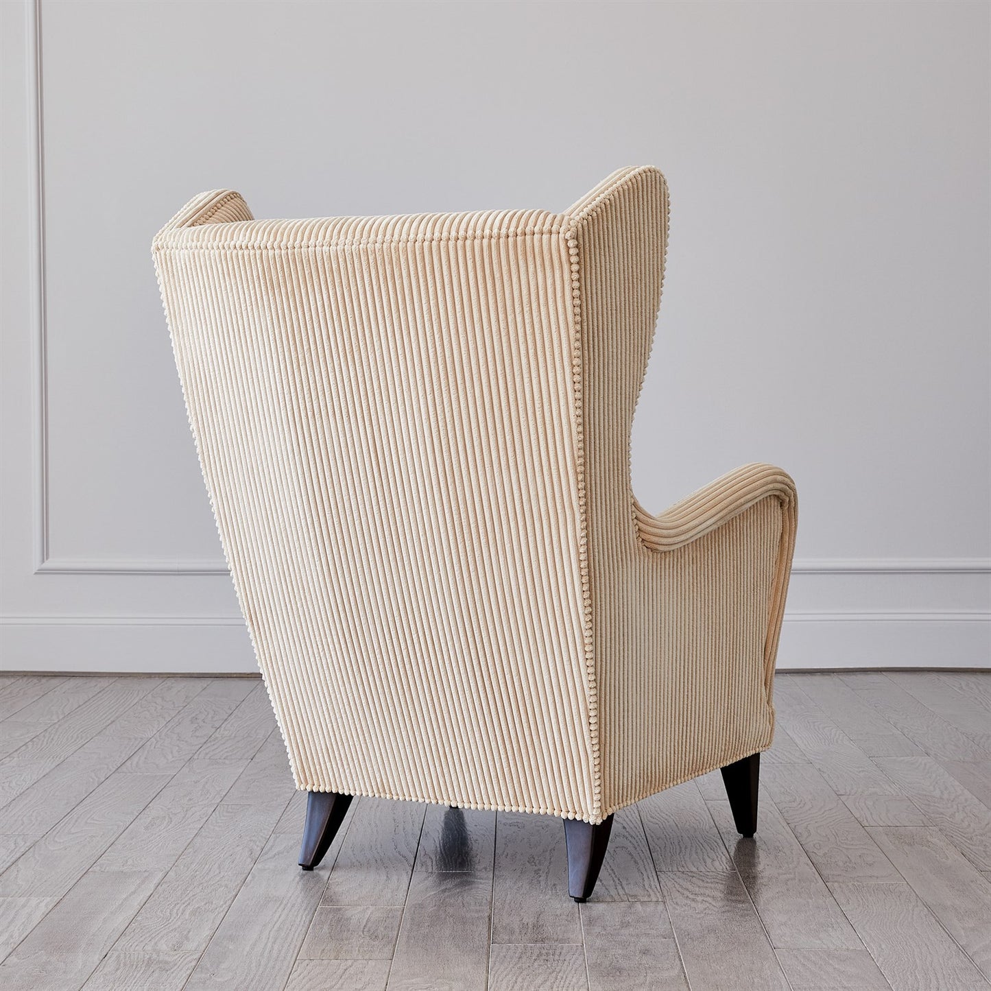 Wing Chair - Wide Wale Corduroy - Vanilla