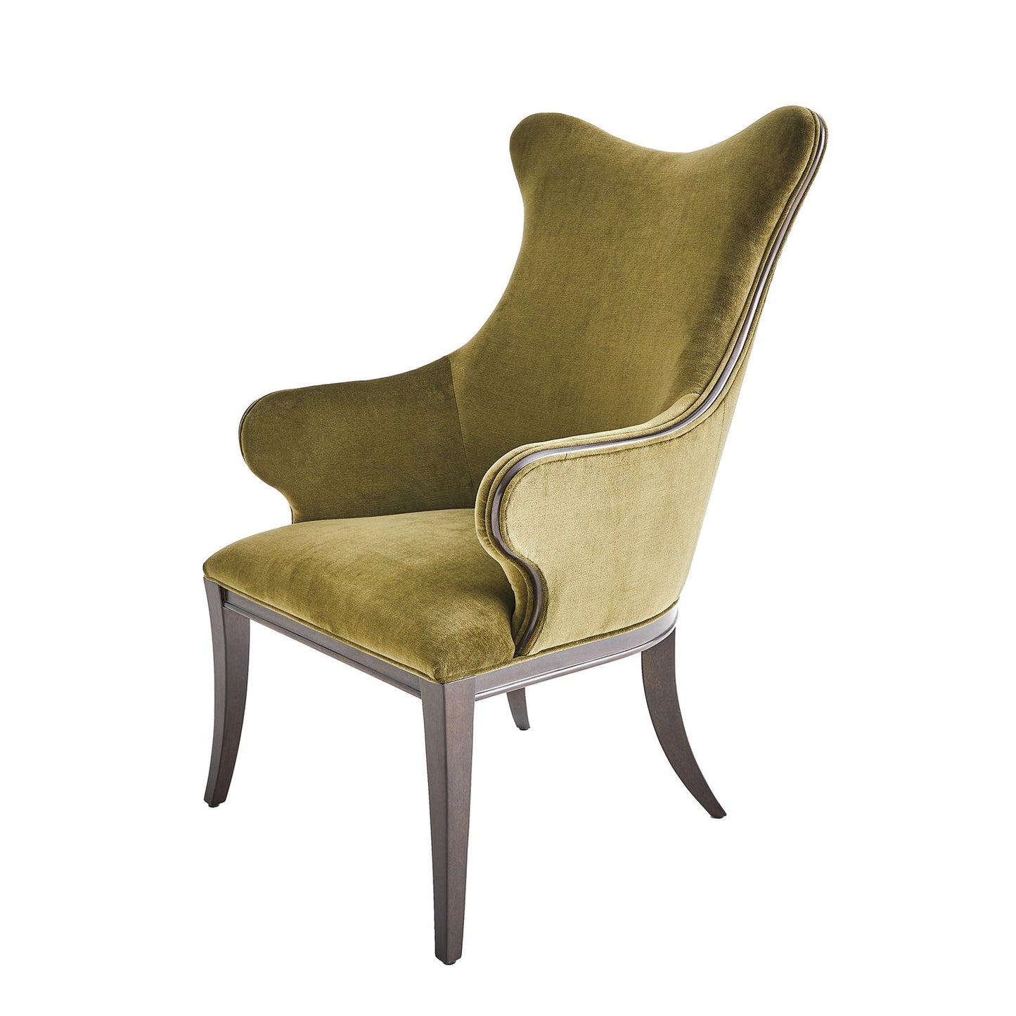 Evelyn Chair - Moss Velvet