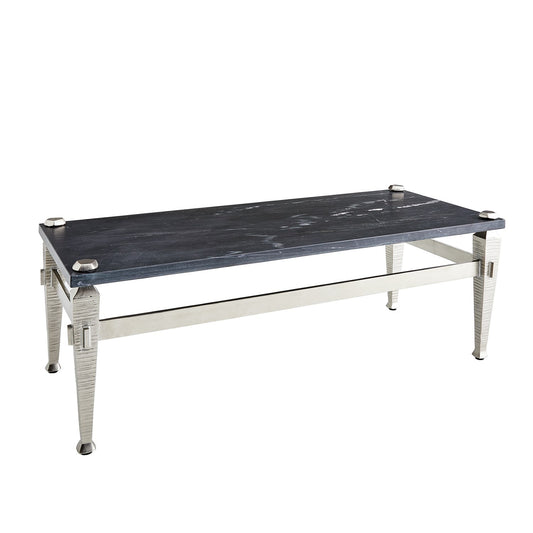 Roman Coffee Table - Nickel