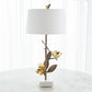 Magnolia Flower Table Lamp - Right