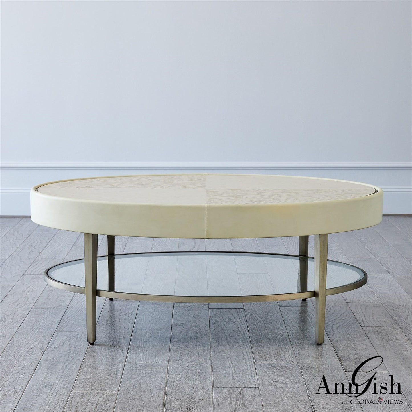 Ellipse Cocktail Table - Ivory