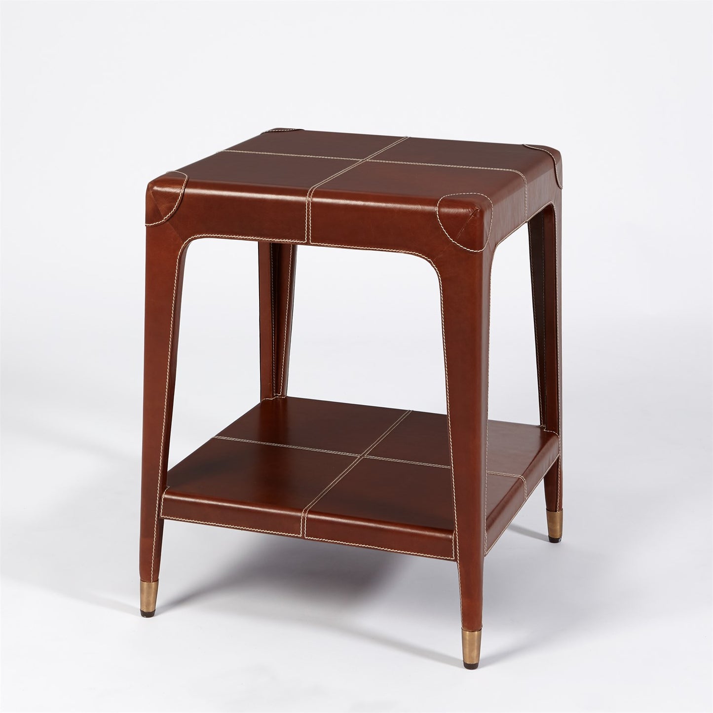Emporium Home Tiburtina End Table - Saddle