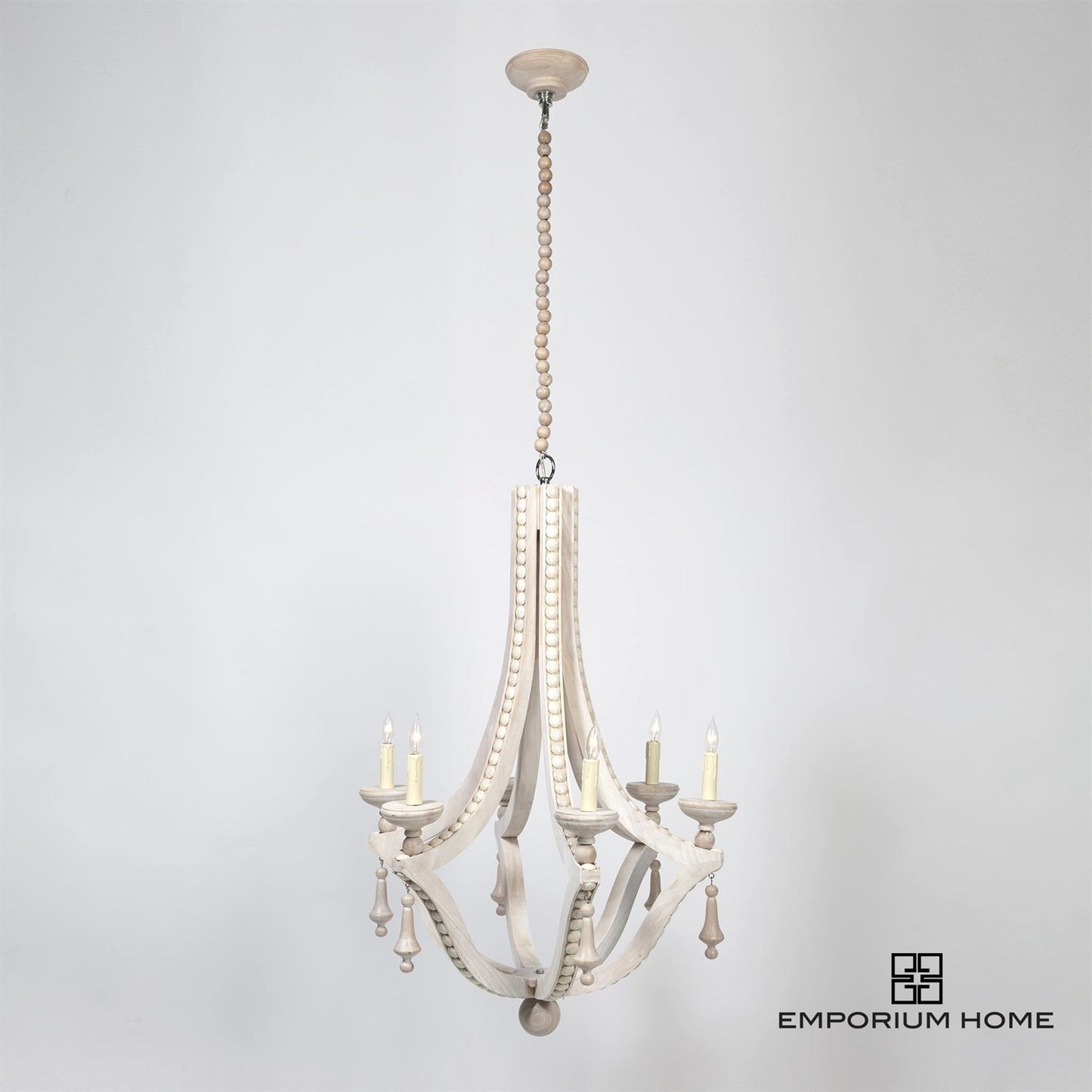 Cabochon Chandelier - Cream