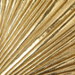 Linen Fold Mirror - 2 sizes - Brass