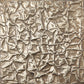 Crinkle Bedside Chest - Nickel/ Antique Nickel