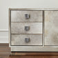 Metro Long Cabinet - Hair on Hide - Grey