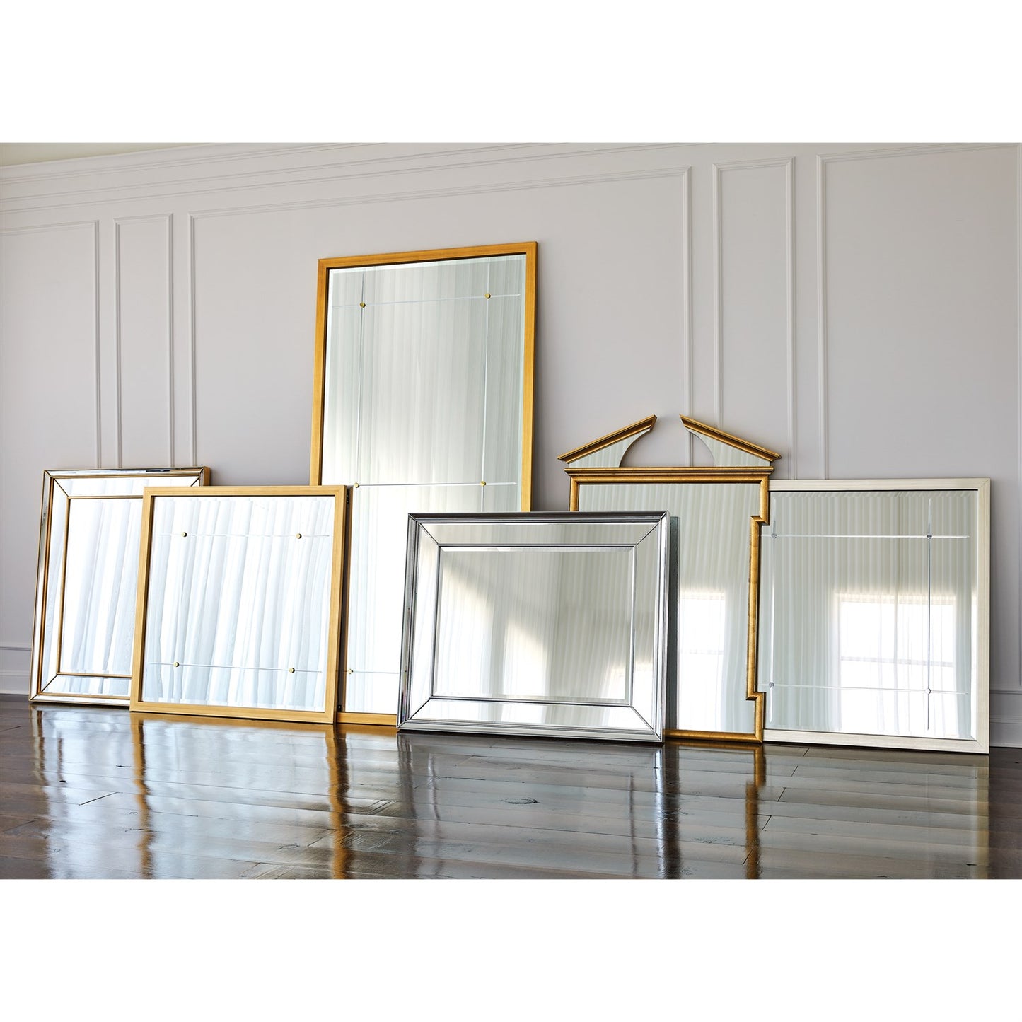 Beaumont Mirror - Gold Leaf